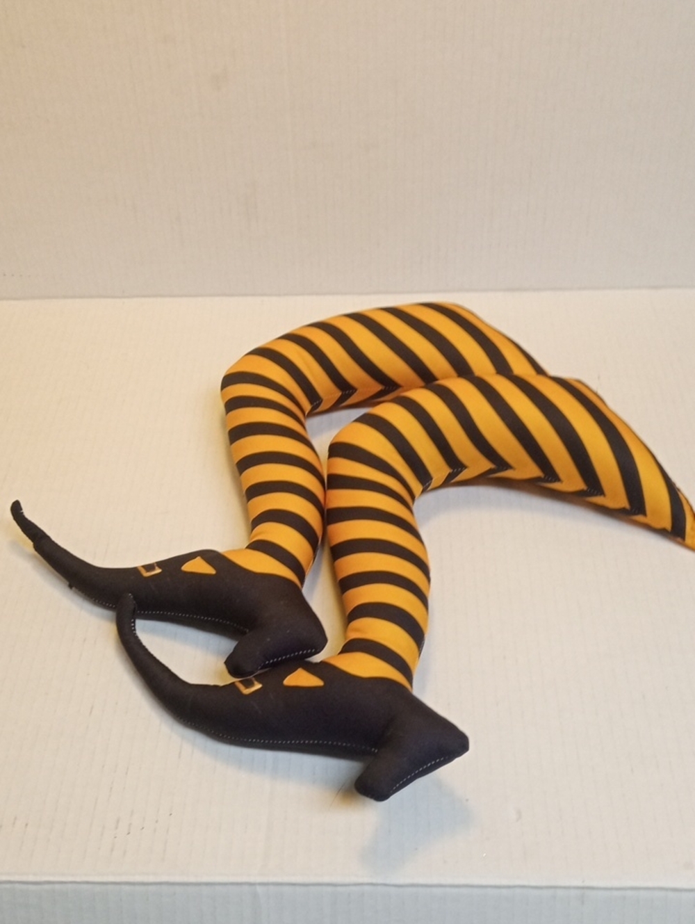 Halloween Wicked Witch Prop Legs Plush Material Inside Cloth Material Outside
